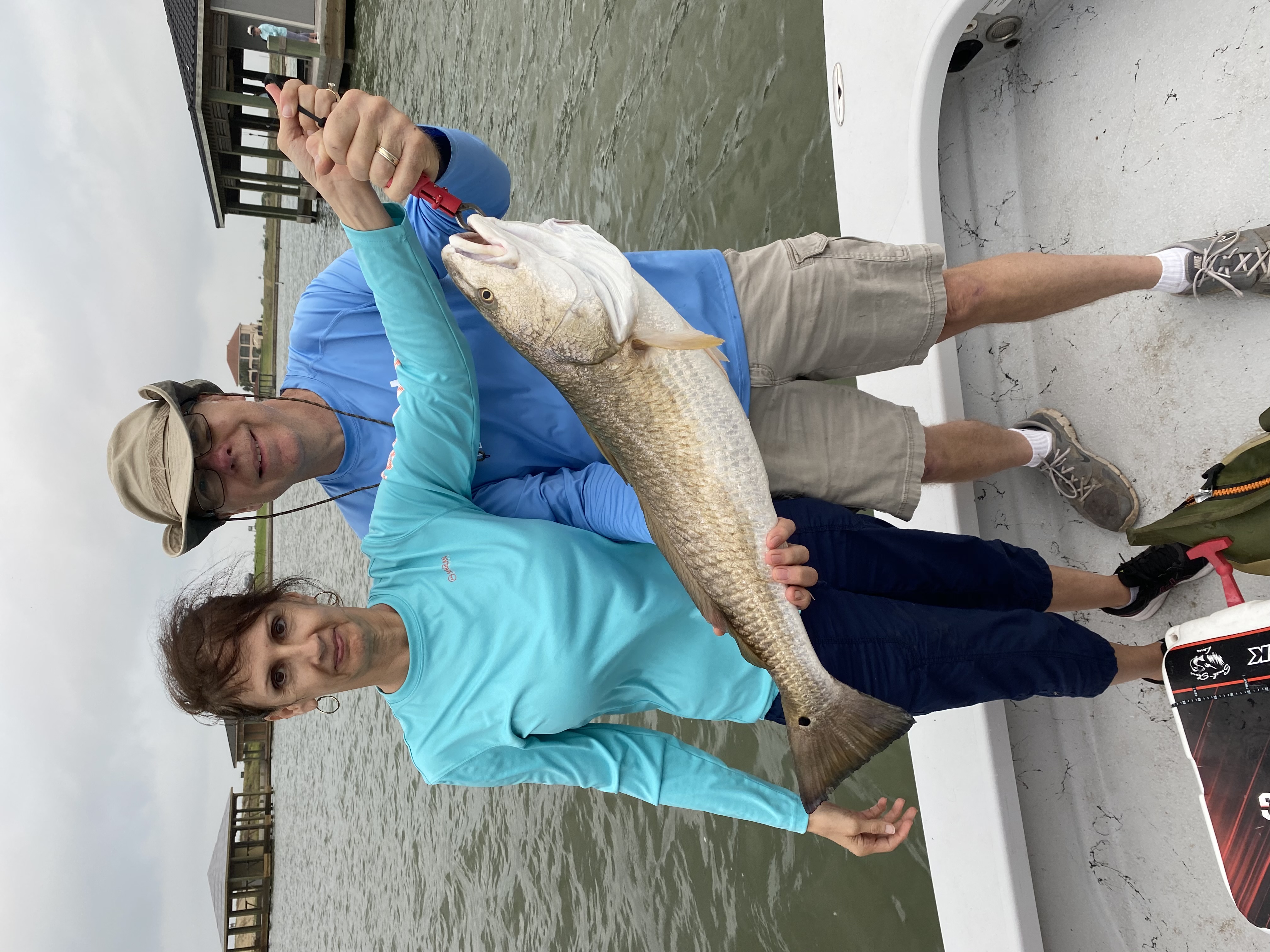 Redfish caught off Rockport